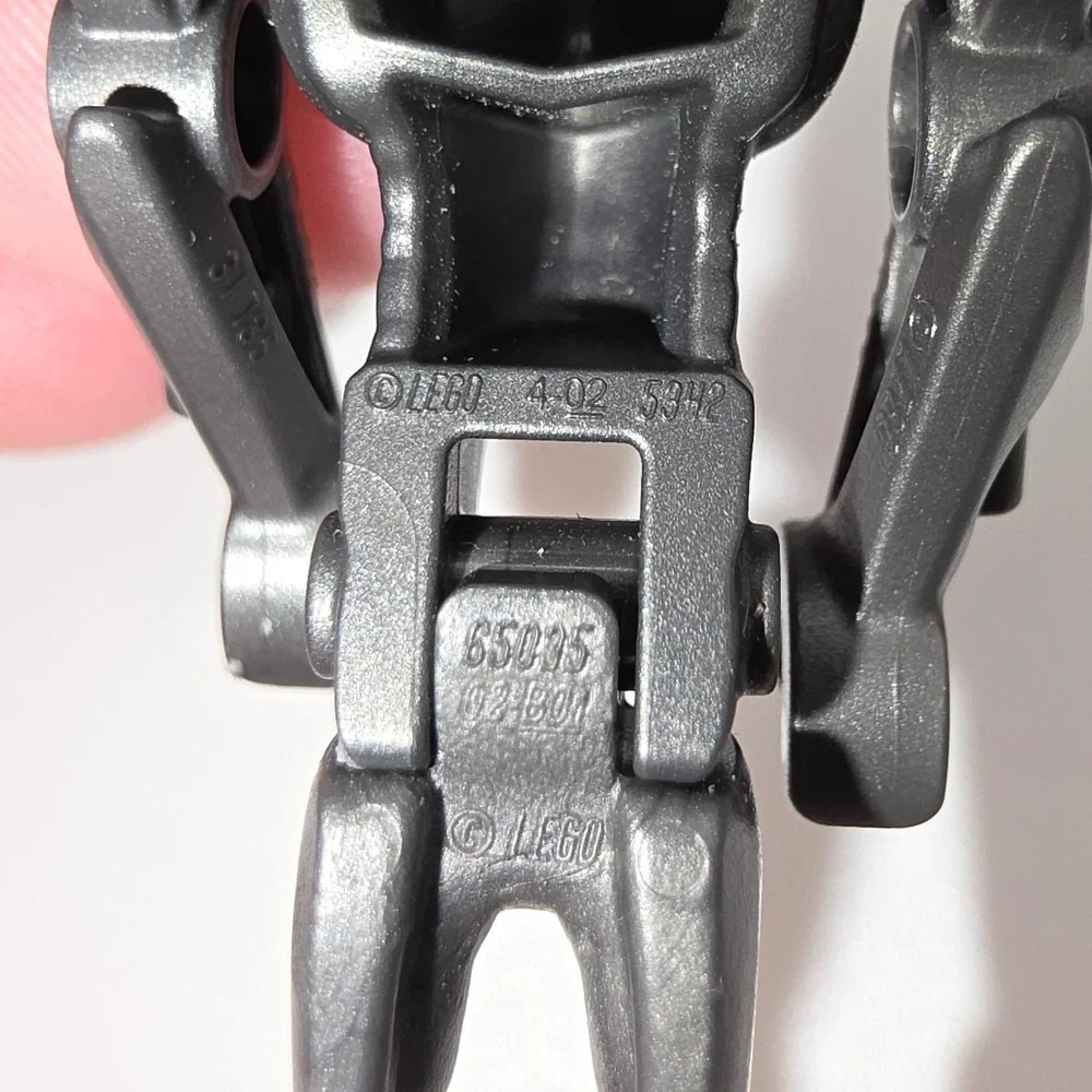 LEGO Super Battle Droid Minifigure OS Pearl Dark Gray Good Condition Toy